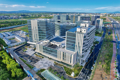 黃河金三角(運城)創新生態集聚區科創城項目初見雛形